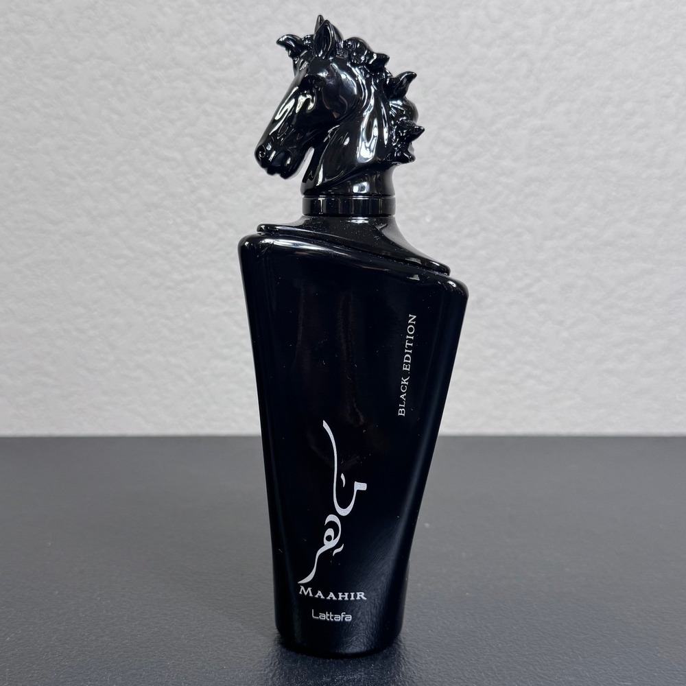 Lattafa Maahir Black Edition Eau de Parfum 100ml 3.4oz Mens Unisex Fragrance